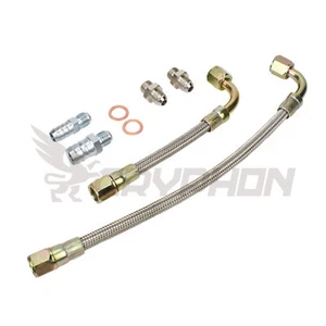 Braided Turbo Water Line Kit Citroen C4 C5 DS3 DS4 DS5 EP6DTS EP6CDT EP6DT K03 - Picture 1 of 2