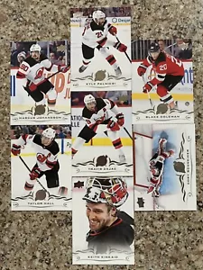 2018-19 Upper Deck Series 2 New Jersey Devils Team Set 7 Cards Zajac Hall - Picture 1 of 1