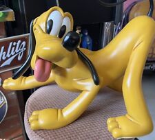 Disney Retro Pluto The Dog Statue Ornament Large Rare