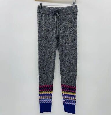 GAP Body Womens Size XS Whimsical Sweater Leggings Merino Wool Blend in Black - Image 1 of 4