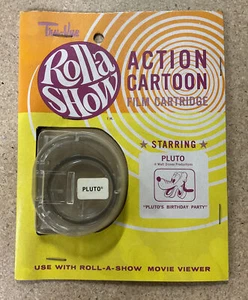 Cartucho de película vintage Sawyers Tru Vue Roll-A-Show PLUTO Rolla Show Nuevo de Lote Antiguo - Imagen 1 de 2