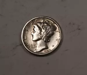 1923-S Mercury Dime * quasi non circolata AU * XD143 - Foto 1 di 2