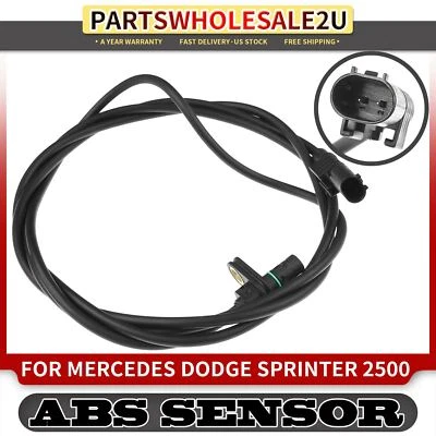 左后 LH 全新 ABS 车轮速度传感器适用于梅赛德斯-奔驰道奇 Sprinter 2500 — 第 1/4 张图片