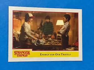 2018 Topps Stranger Things Season One #35 Energy For Our Travels  - Picture 1 of 2