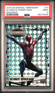 Ultimate Spider-Man 2015 Ud Marvel Vibranium RADIANCE Parallel 40/50 MINT PSA 9 - Bild 1 von 2