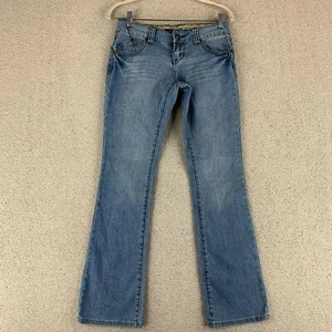 Zana Di Bootcut Jeans Women's Size 5 Blue 5-Pocket Low Rise Medium Wash - Picture 1 of 9