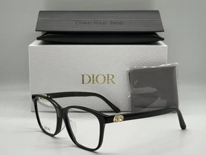 NEW CHRISTIAN DIOR 30MONTAIGNEMINIO BIF 1000 BLACK AUTHENTIC SUNGLASSES 54-15 - Picture 1 of 5