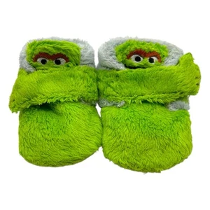 Ugg X Sesame Street Oscar the Grouch Bixbee Crib Boots Shoes Size 2/3 6-12 Month - Picture 1 of 9