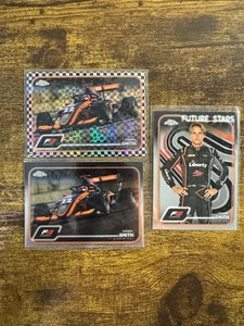 2024 Topps Chrome Formula One Tommy Smith checkered #135 - Bild 1 von 2