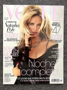 Vogue Spain July 2010 Fashion Magazine Natasha Poly Cover Excellent Condition - Picture 1 of 7
