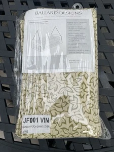 Sunday Porch Swing Cover /Vine Design/By Ballard Designs 66" X 33" 20" Drop-New - Picture 1 of 5