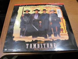 NEW Tombstone (Laserdisc, 1994) Widescreen Director's edition. - Foto 1 di 7