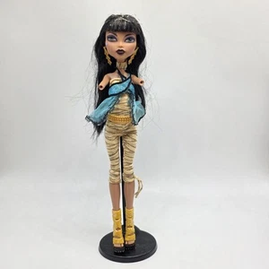 First Wave Monster High Cleo de Nile mit engem goldenem Gummizug **OHNE ARME** - Bild 1 von 13
