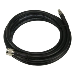 N-Type to RP-SMA Male Extension Cable 3 Metre Lead Low Loss HDF400 Antenna WiFi - Picture 1 of 2