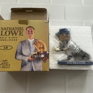 Texas Rangers Nathaniel Lowe Gold Glove Bobblehead SGA 7/2/24 Giveaway NIB - Picture 1 of 4