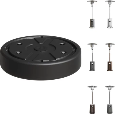 EAST OAK Patio Heater Sand Box/Water Box as Patio Heater Accessory, Maximum Capa