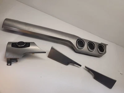 2018-2023 FORD MUSTANG DASH TRIM PERFORMANCE PACK SILVER - Image 1 of 4