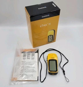 GARMIN eTrex H Receptor GPS Portátil Rastreador Satelital WAAS Habilitado  - Imagen 1 de 17