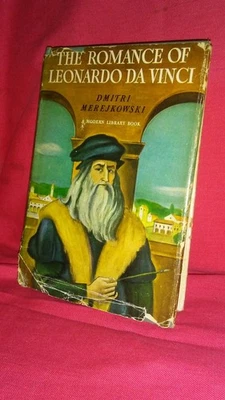The Romance of Leonardo Da Vinci: D. Merejkowski-1928 Ed Historical Novel HCDJ - Image 1 of 4