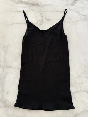 Camiseta Wolford Negra Cami Tanque Correa Espagueti Red Mediana Foto 1 de 4