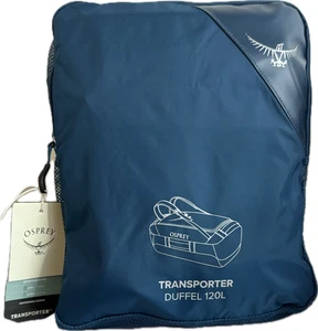 Osprey Transporter 120L Venturi Blue O/S (New with Tags) - Picture 1 of 4