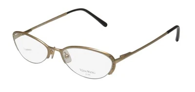 NUEVAS GAFAS VERA WANG LUXE EPIPHANY II 52-17-140 ITALIA ORO TITANIO MUJER Foto 1 de 4