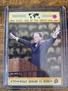 2023 Autografi Storici 1918 Fine della Grande Guerra Nasce Billy Graham #185 - Foto 1 di 2