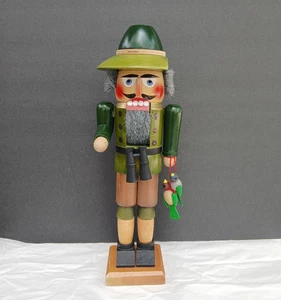 Vintage Steinbach Nussknacker Ente Jäger 15" groß handgefertigt bemalt Germany - Bild 1 von 16