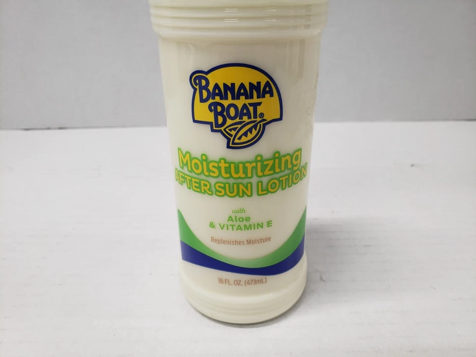 Banana Boat Moisturizing After Sun Lotion with Aloe and Vitamin E, 16oz |...  - Image 1 of 3