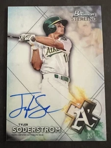 2021 Bowman Sterling Tyler Soderstrom Prospect Auto #BSPA-TS Athletics - Picture 1 of 2