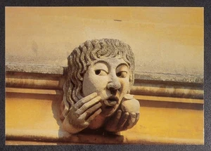 Vintage Postcard - Carved Stone Head - Oxford - United Kingdom - 1994 - Picture 1 of 4
