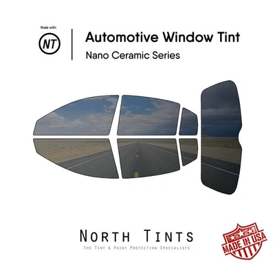 Película de tinte de ventana precortada nano cerámica vidrio para automóvil para Kia Rio 2006-2011 hatchback Foto 1 de 4