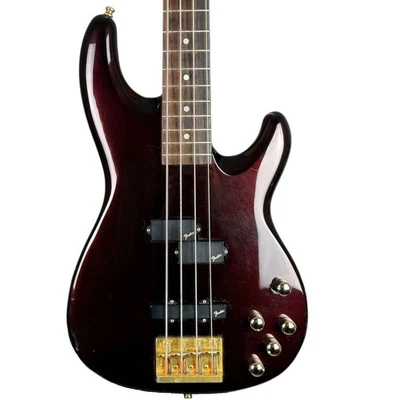 Bajo de precisión Fender Japón PJR94EQ3 1994-1995 - tinto vino Foto 1 de 4