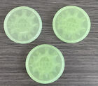 Ryan's World Glow in The Dark Treasure Chest Replacement Coins / Discs Set Of 3
