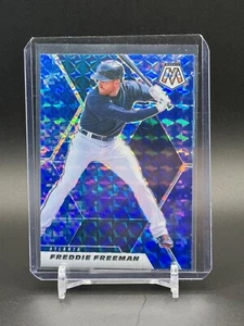 2021 Panini Mosaic - Reactive Blue Mosaic #53 Freddie Freeman - Picture 1 of 6