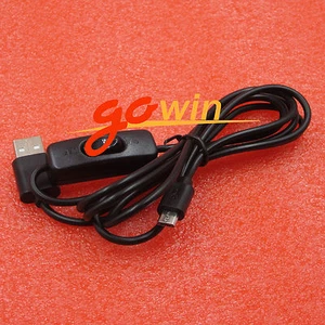 Micro USB Power Supply Charger Cable Wire w/ ON/OFF Switch For Raspberry Pi 1m - Picture 1 of 4