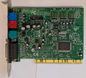 [RETRO] Creative  Soundblaster Vibra 128 CT4810 - PCI Soundkarte - ES1373 - Afbeelding 1 van 2
