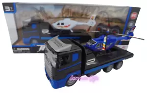 Lorry Truck & Helicopter Radio Remote Control Car ( NEW BOXED 2 PACK SET) - Picture 1 of 14