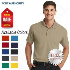 Port Authority Mens Dri-Fit Polo Dry Zone Grid Polo Golf Shirt K572
