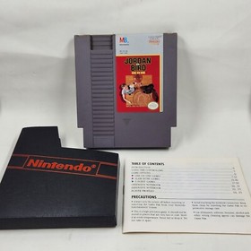 Jordan vs Bird One on One for Nintendo NES Very Good Condition