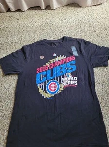 NEW Boys Size XL Chicago Cubs 2016 World Series T-Shirt - Picture 1 of 4