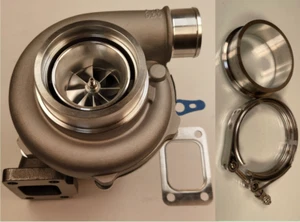 A/R .82 V-band GTX3071R GT30 Dual ball bearing T3 A/R .60 billet  turbo charger - Bild 1 von 24