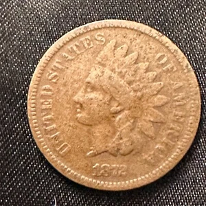 1872 INDIAN HEAD CENT - Bild 1 von 2