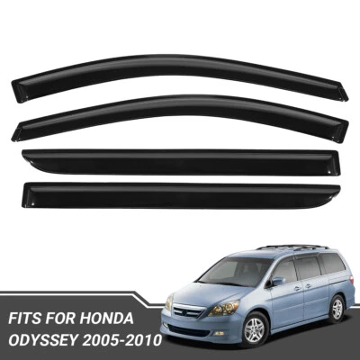 Fits Honda Odyssey 2005-2010 Side Window Visor Sun Rain Deflector Guard 4pcs - Image 1 of 4