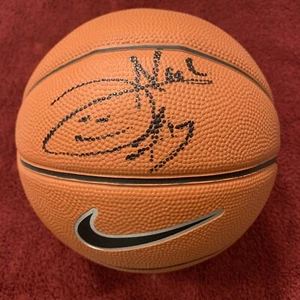 Joakim Noah SIGNED Autograph Mini Nike Basketball NBA Florida Gators Bulls Knick - Picture 1 of 2