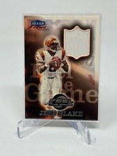 1999 Fleer Focus Football Jeff Blake Feel The Game Jersey Card