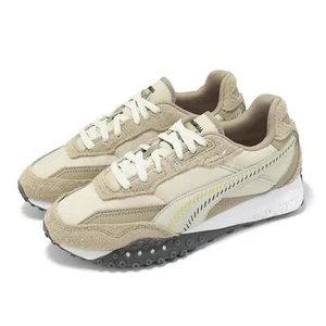 Puma Blktop Rider Premium Athletics Khaki Beige Men Casual Shoes 398196-02 - Picture 1 of 8