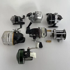 Lot of 7 Fishing Reels May Need Work -Johnson Century 45, Ted Williams 236 +More - Picture 1 of 23