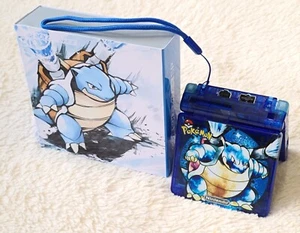 Nintendo Game Boy Advance SP X Blastoise Pokemon Boxed Backlit M2 IPS Screen GBA - Picture 1 of 16