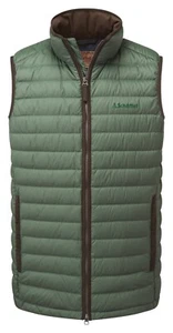 Schoffel Bowden Down Gilet - Pine Green - Picture 1 of 5